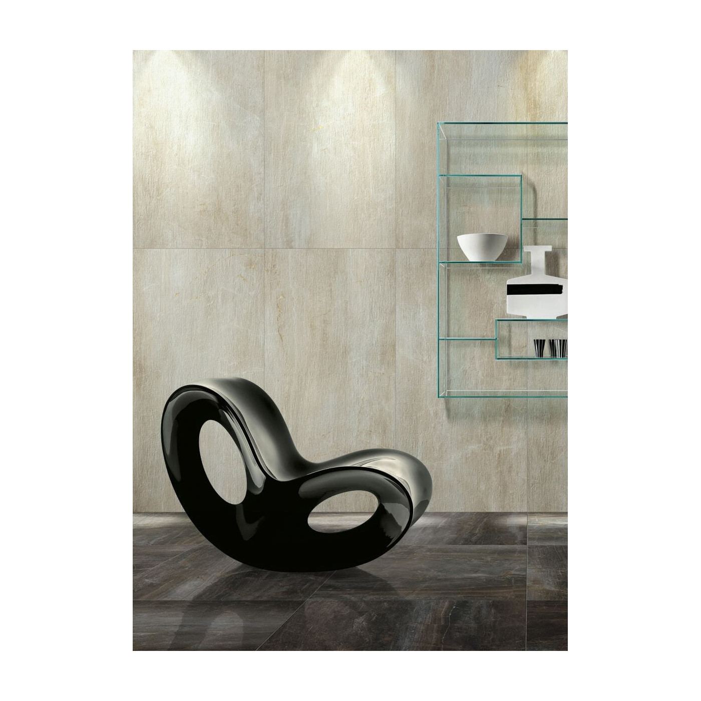 Płytka Fossil Piombo Lux 120x60 Serenissima Płytka Fossil Piombo Lux 120x60 Serenissima
