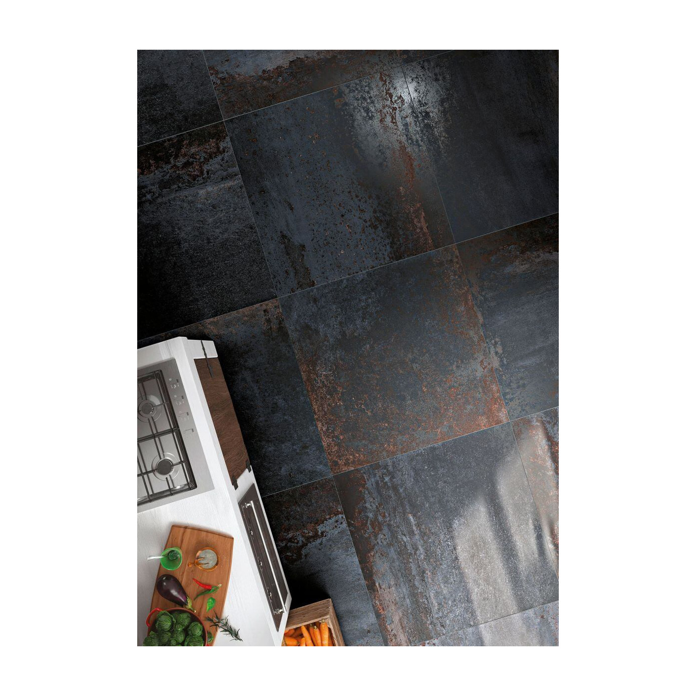 Płytki Costruire Metallo Nero 60x120 Serenissima Płytki Costruire Metallo Nero 60x120 Serenissima