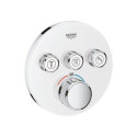 Bateria Termostatyczna Do Obsługi Trzech Wyjść Wody Grohtherm SmartControl Moon White 29904LS0 Grohe Bateria Termostatyczna Do Obsługi Trzech Wyjść Wody Grohtherm SmartControl Moon White 29904LS0 Grohe