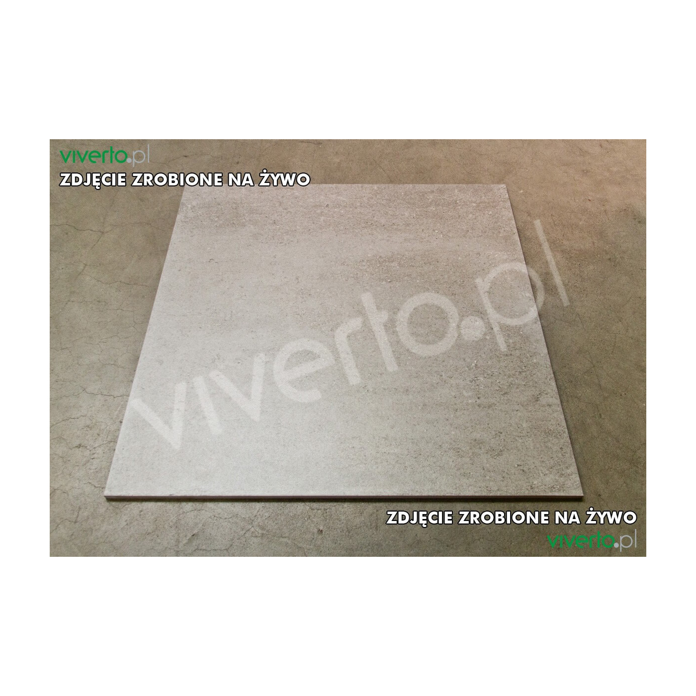 Płytka Ceramiczna Cemento Ciemnoszara 60x60 DAK63661 Rako Płytka Ceramiczna Cemento Ciemnoszara 60x60 DAK63661 Rako