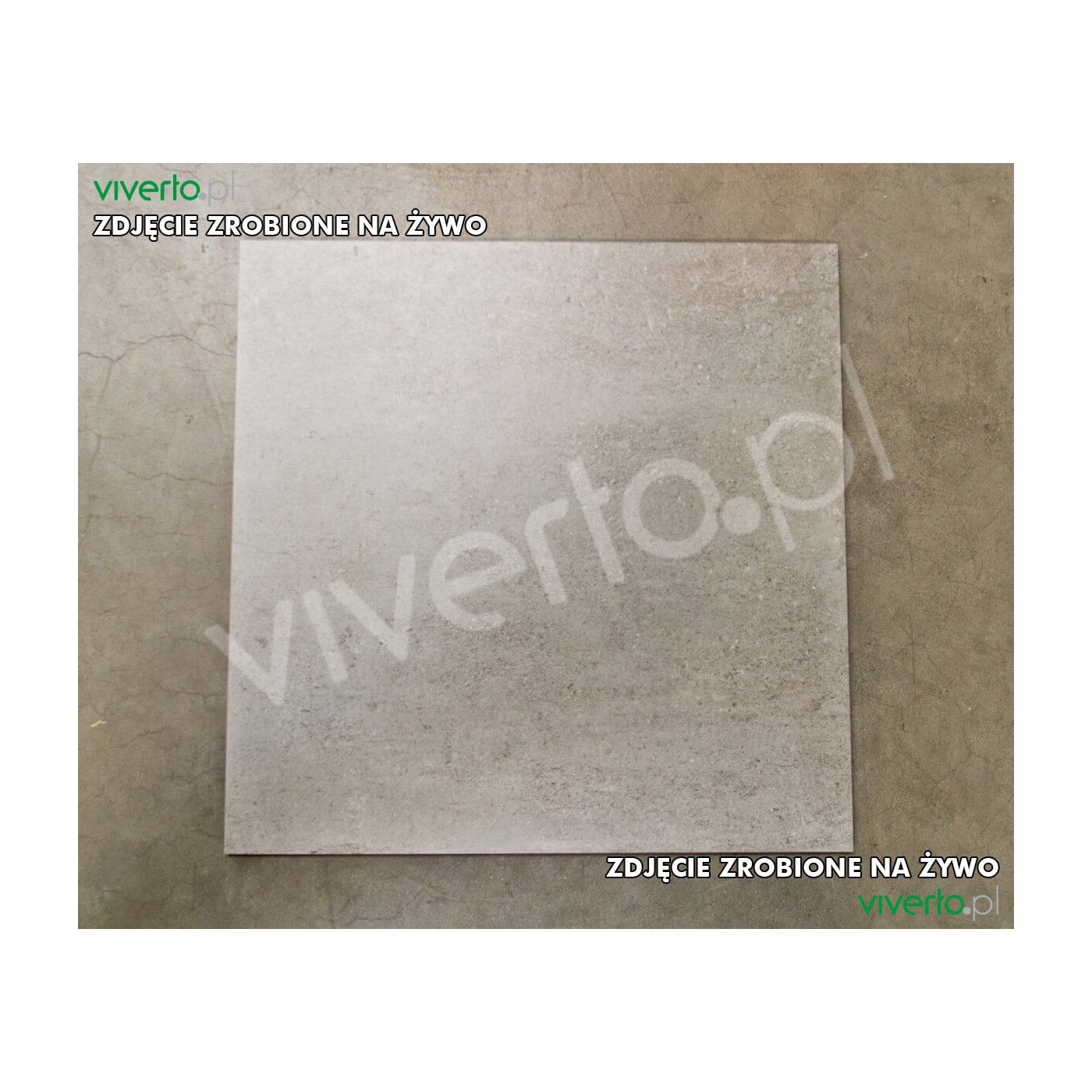 Płytka Ceramiczna Cemento Ciemnoszara 60x60 DAK63661 Rako Płytka Ceramiczna Cemento Ciemnoszara 60x60 DAK63661 Rako