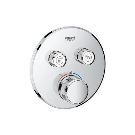 Bateria Termostatyczna Do Obsługi Dwóch Wyjść Wody Grohtherm SmartControl 29119000 Grohe