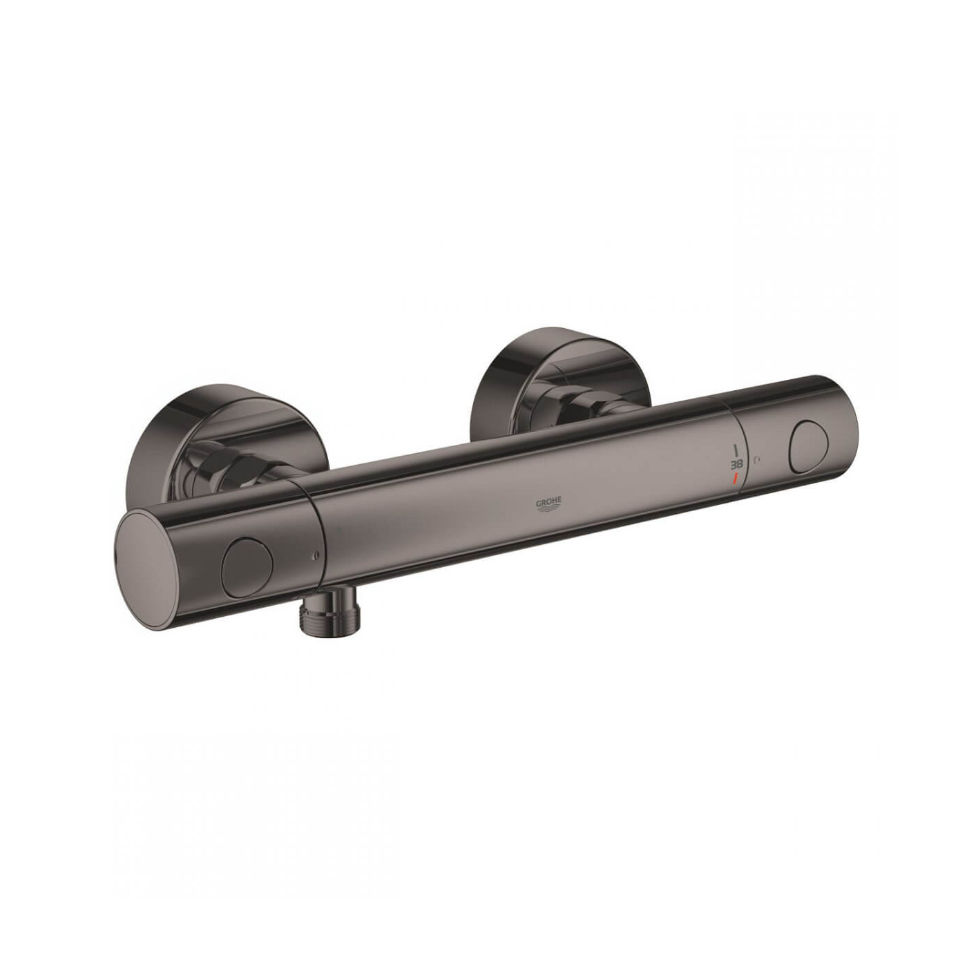 Bateria Prysznicowa Z Termostatem Hard Graphite 34065A02 Grohe Bateria Prysznicowa Z Termostatem Hard Graphite 34065A02 Grohe