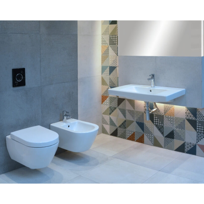 Cemento Jasnoszara Rektyfikowana 60x60 DAK63660 Rako Cemento Jasnoszara Rektyfikowana 60x60 DAK63660 Rako
