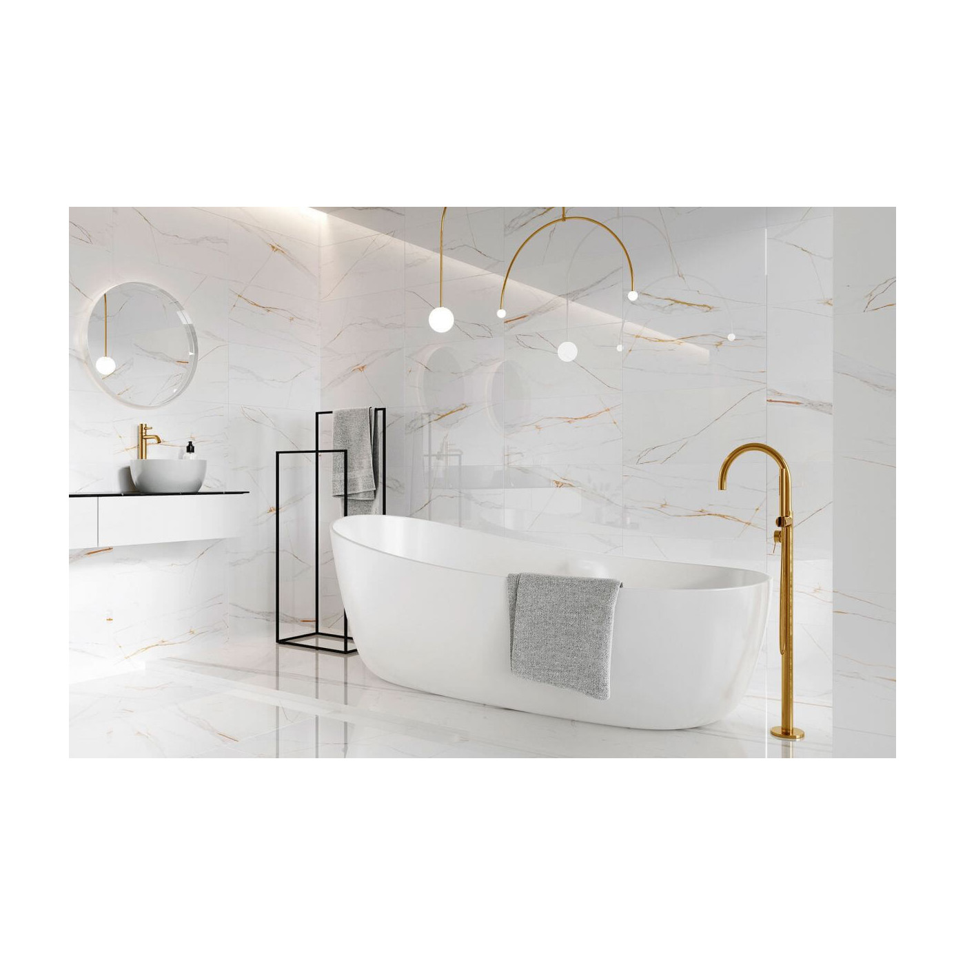 Płytka Ścienno-Podłogowa Coriento Gold Poler 120x60 Ceramstic Płytka Ścienno-Podłogowa Coriento Gold Poler 120x60 Ceramstic