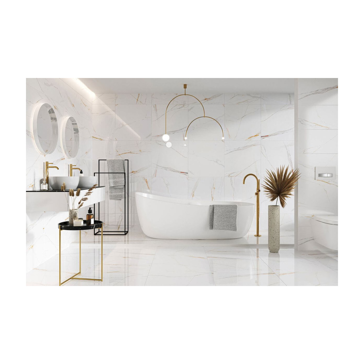 Płytka Ścienno-Podłogowa Coriento Gold Poler 120x60 Ceramstic Płytka Ścienno-Podłogowa Coriento Gold Poler 120x60 Ceramstic