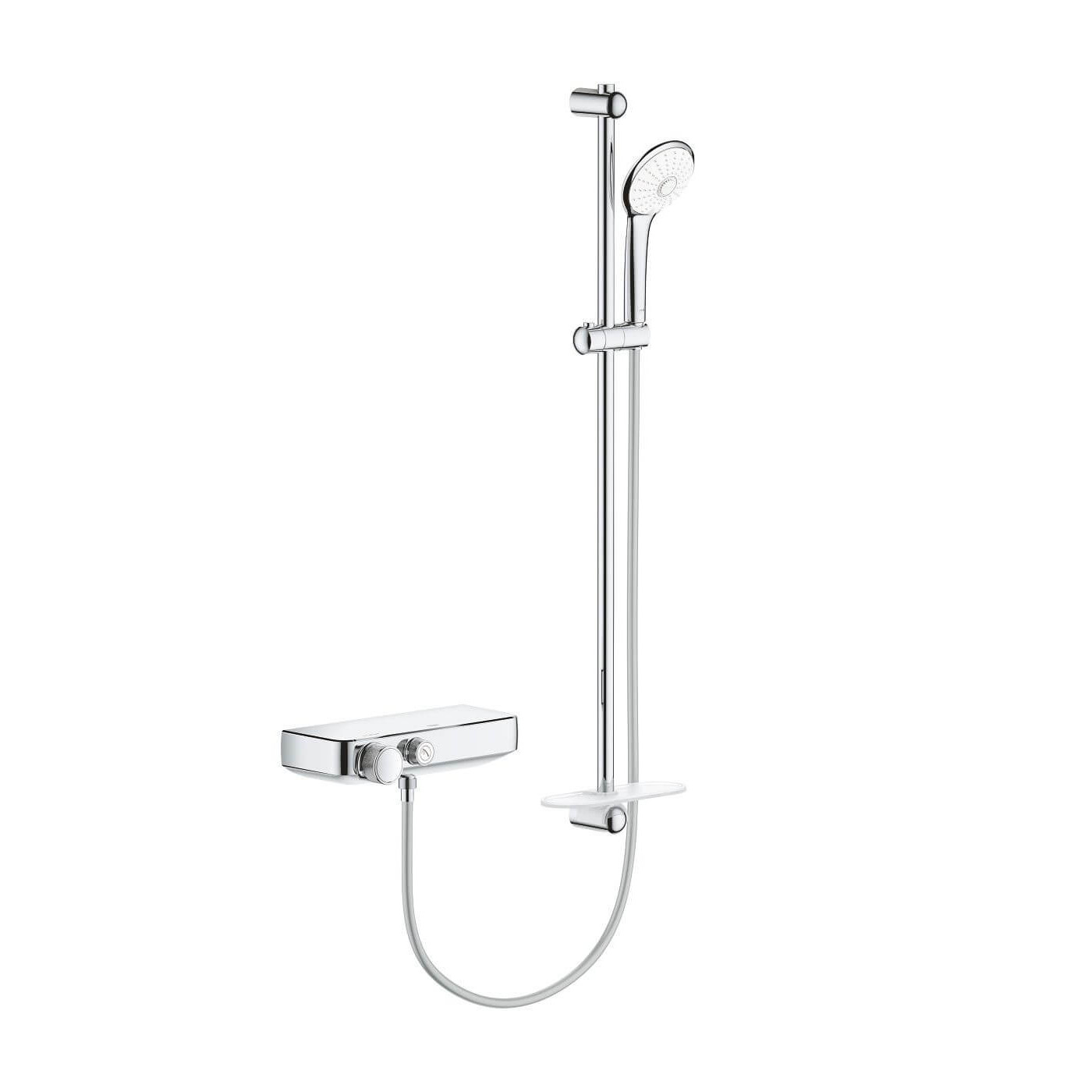 Bateria Prysznicowa Z Termostatem Z Zestawem Prysznicowym Grohtherm SmartControl 34721000 Grohe Bateria Prysznicowa Z Termostatem Z Zestawem Prysznicowym Grohtherm SmartControl 34721000 Grohe