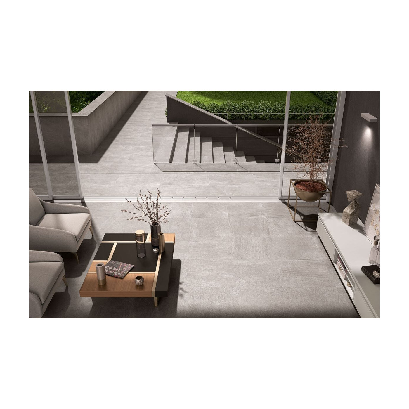 Płytka Podłogowa Aspen Rock Grey APN12RT 60x120 Novabell Płytka Podłogowa Aspen Rock Grey APN12RT 60x120 Novabell