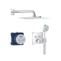 Podtynkowy Zestaw Prysznicowy Grohtherm SmartControl 34742000 Grohe Podtynkowy Zestaw Prysznicowy Grohtherm SmartControl 34742000 Grohe