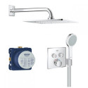 Podtynkowy Zestaw Prysznicowy Grohtherm SmartControl 34742000 Grohe Podtynkowy Zestaw Prysznicowy Grohtherm SmartControl 34742000 Grohe