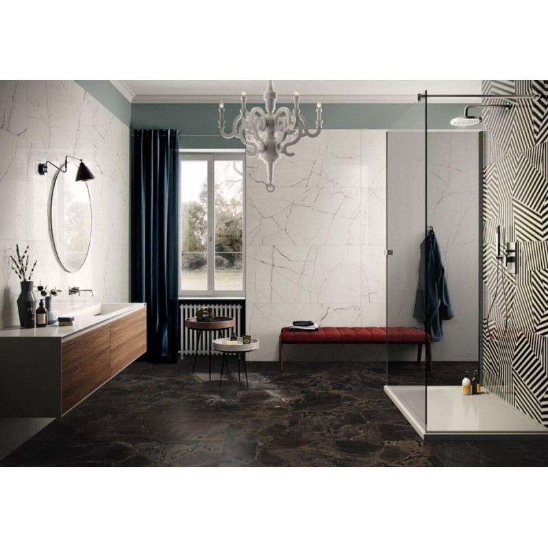 Płytka Podłogowa The Room Statuario VP6 260 RM 120x260 Imola Płytka Podłogowa The Room Statuario VP6 260 RM 120x260 Imola