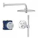 Podtynkowy Zestaw Prysznicowy Grohtherm SmartControl 34744000 Grohe Podtynkowy Zestaw Prysznicowy Grohtherm SmartControl 34744000 Grohe