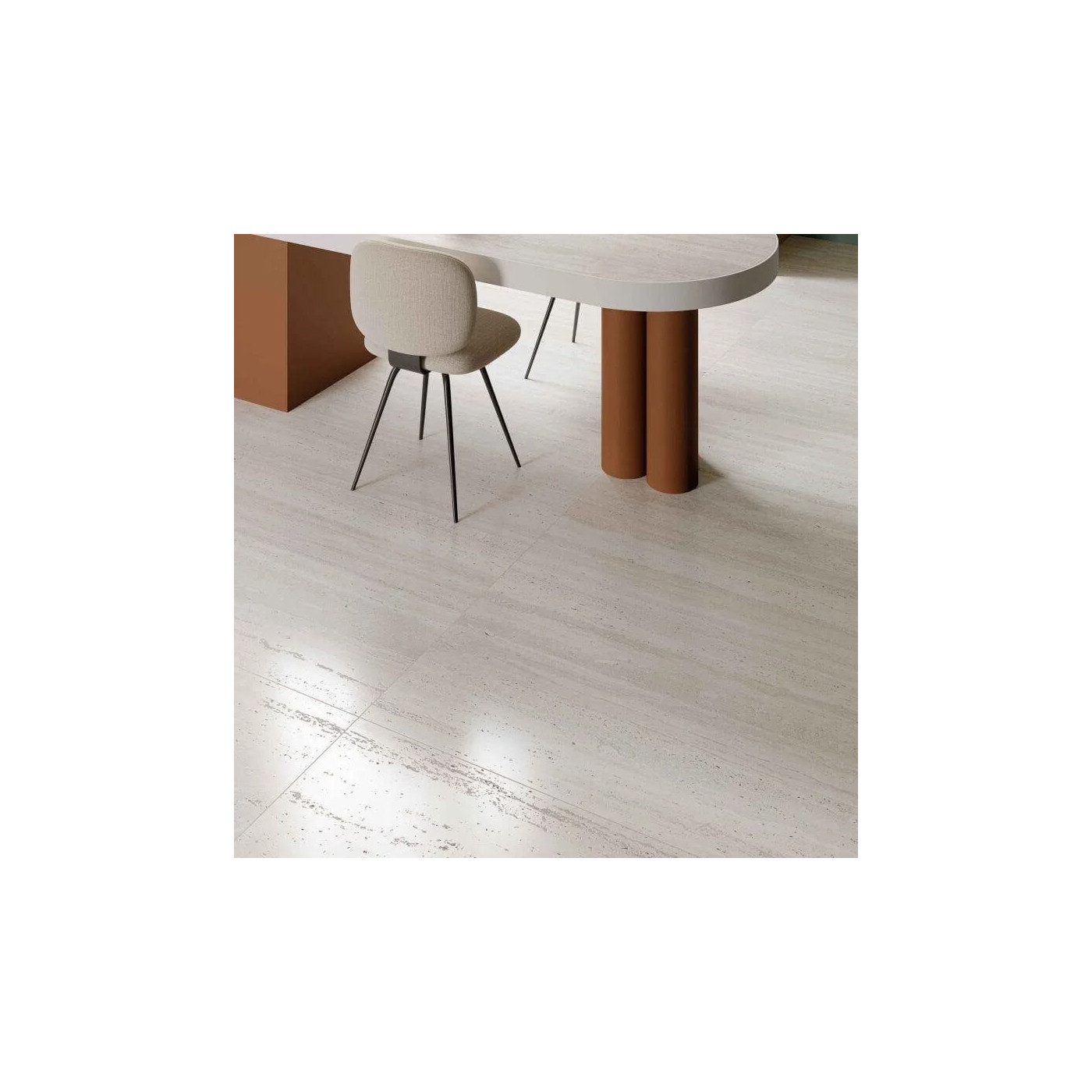 Płytka Podłogowa Sensi Roma White Ant. 3D gr. 8,5 ABK 59,6x119,4 ABK Płytka Podłogowa Sensi Roma White Ant. 3D gr. 8,5 ABK 59,6x119,4 ABK