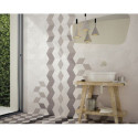 Dekor Rhombus Dark Grey 14x24 Equipe Dekor Rhombus Dark Grey 14x24 Equipe