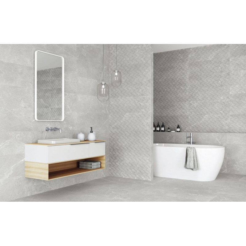 Płytka Dekoracyjna Freccia Kingstone Ash 33,3x100 AB Płytka Dekoracyjna Freccia Kingstone Ash 33,3x100 AB
