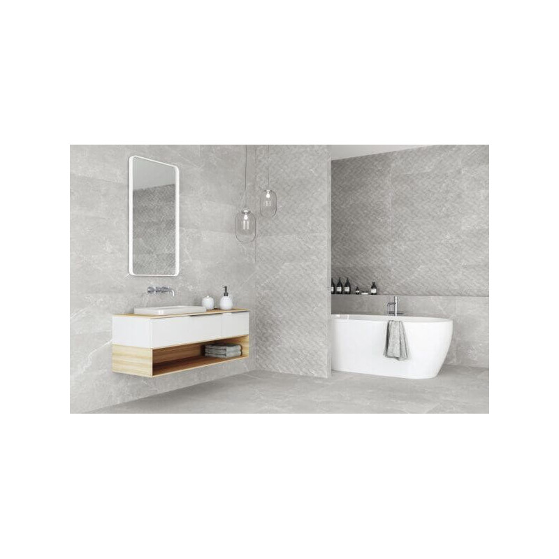 Płytka Dekoracyjna Freccia Kingstone Grey 33,3x100 AB Płytka Dekoracyjna Freccia Kingstone Grey 33,3x100 AB