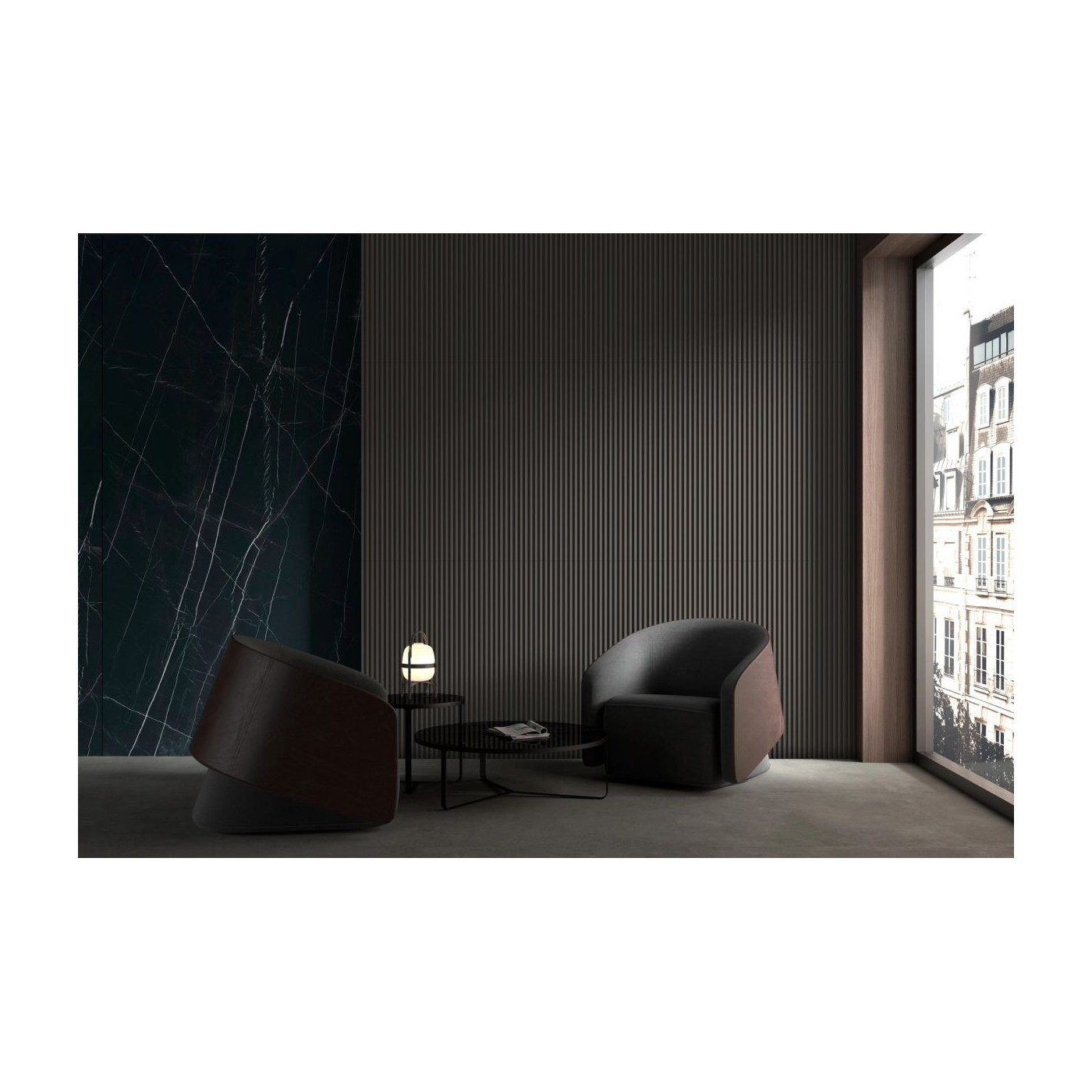 Dekor Zumaia RLV Black Mat 120x60 Tau Ceramica Dekor Zumaia RLV Black Mat 120x60 Tau Ceramica