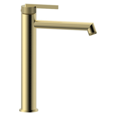 Bateria Umywalkowa Wysoka Ori Złoty Szczotkowany 08011GN-P Emporia