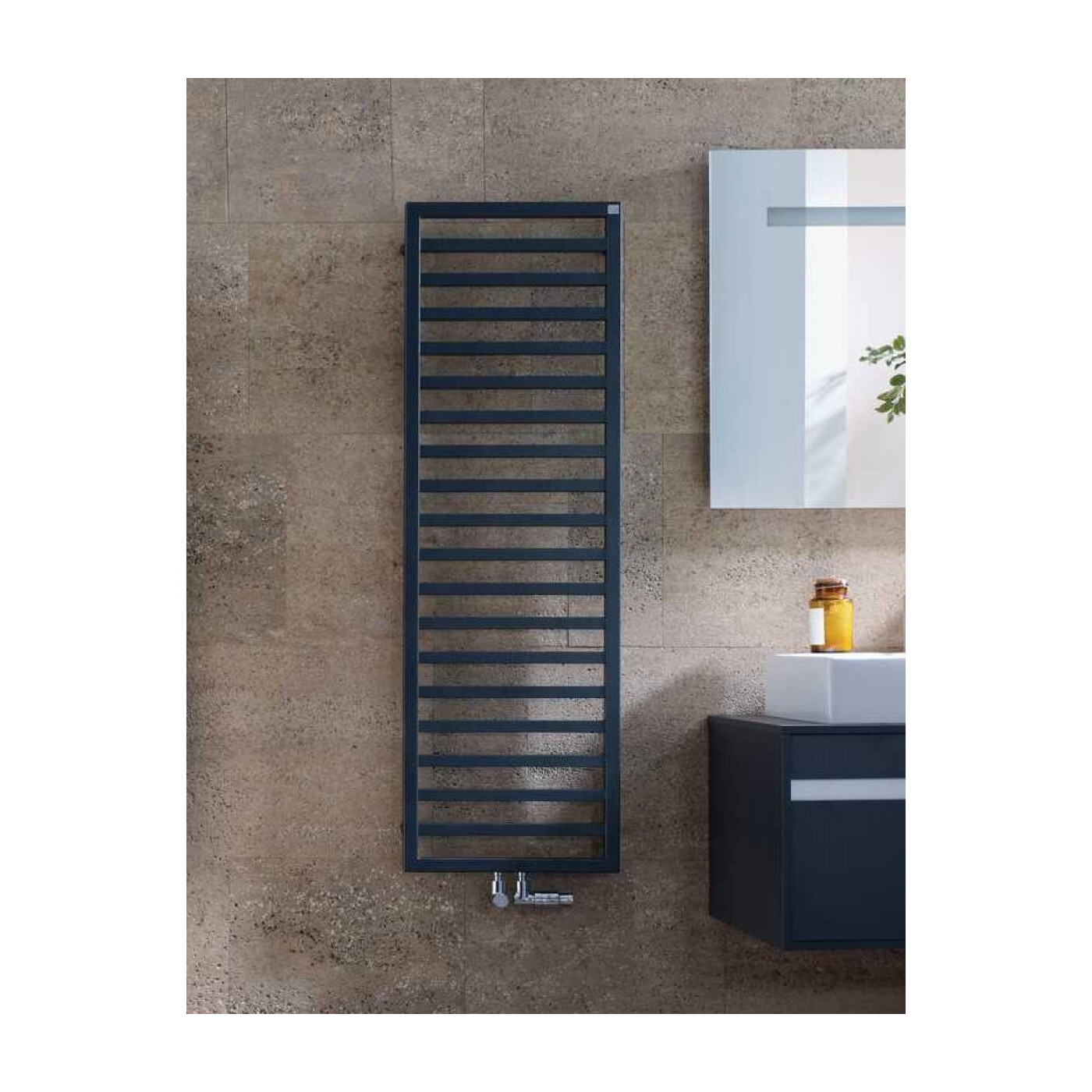 Grzejnik Łazienkowy Quaro Black Quartz 1403x450 QA 140-045/M0550 Zehnder Grzejnik Łazienkowy Quaro Black Quartz 1403x450 QA 140-045/M0550 Zehnder