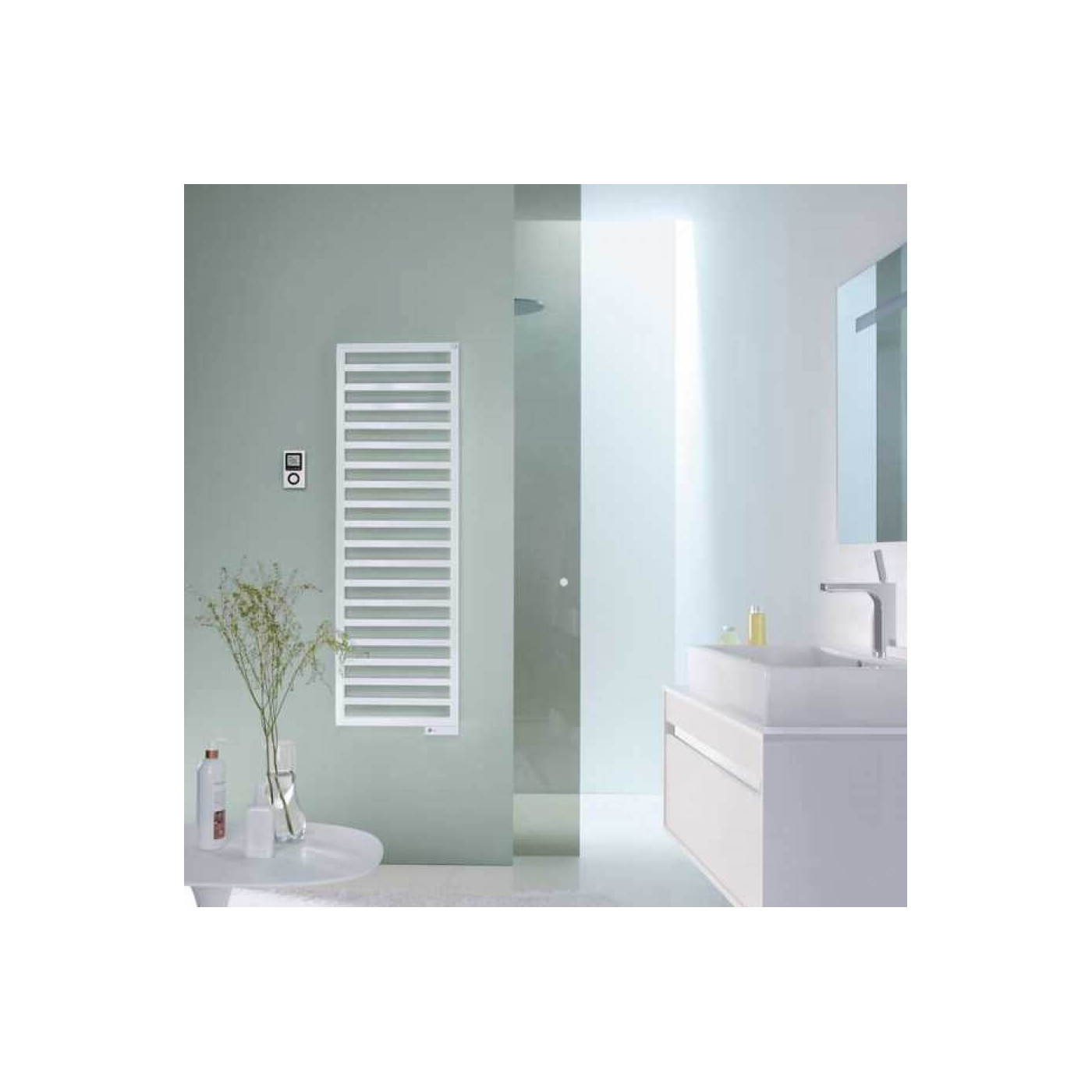 Grzejnik Łazienkowy Quaro White Quartz 1400x450 QA 140-045/M0521 Zehnder Grzejnik Łazienkowy Quaro White Quartz 1400x450 QA 140-045/M0521 Zehnder