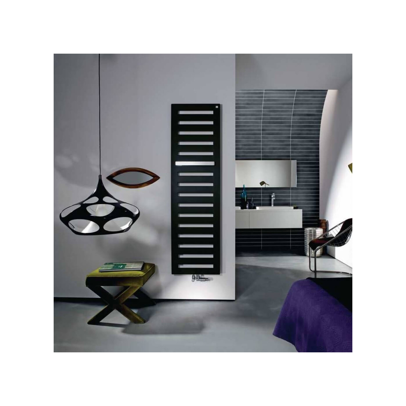 Grzejnik Łazienkowy Metropolitan Bar Black Quarz 1225x500 MEP 120-050/M0550 Zehnder Grzejnik Łazienkowy Metropolitan Bar Black Quarz 1225x500 MEP 120-050/M0550 Zehnder