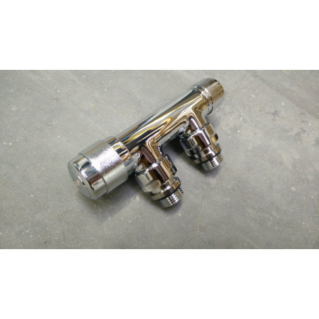 Zawór Termostatyczny Kątowy Chromowany Dekoracyjny 50mm VALKRO50SQUCU50 Irsap