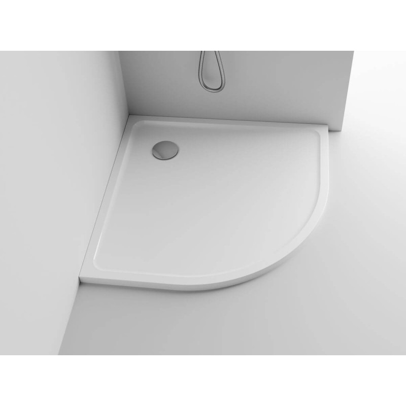 Brodzik Półokrągły Konglomerat Pure 90x90 PURE0004 Emporia Brodzik Półokrągły Konglomerat Pure 90x90 PURE0004 Emporia