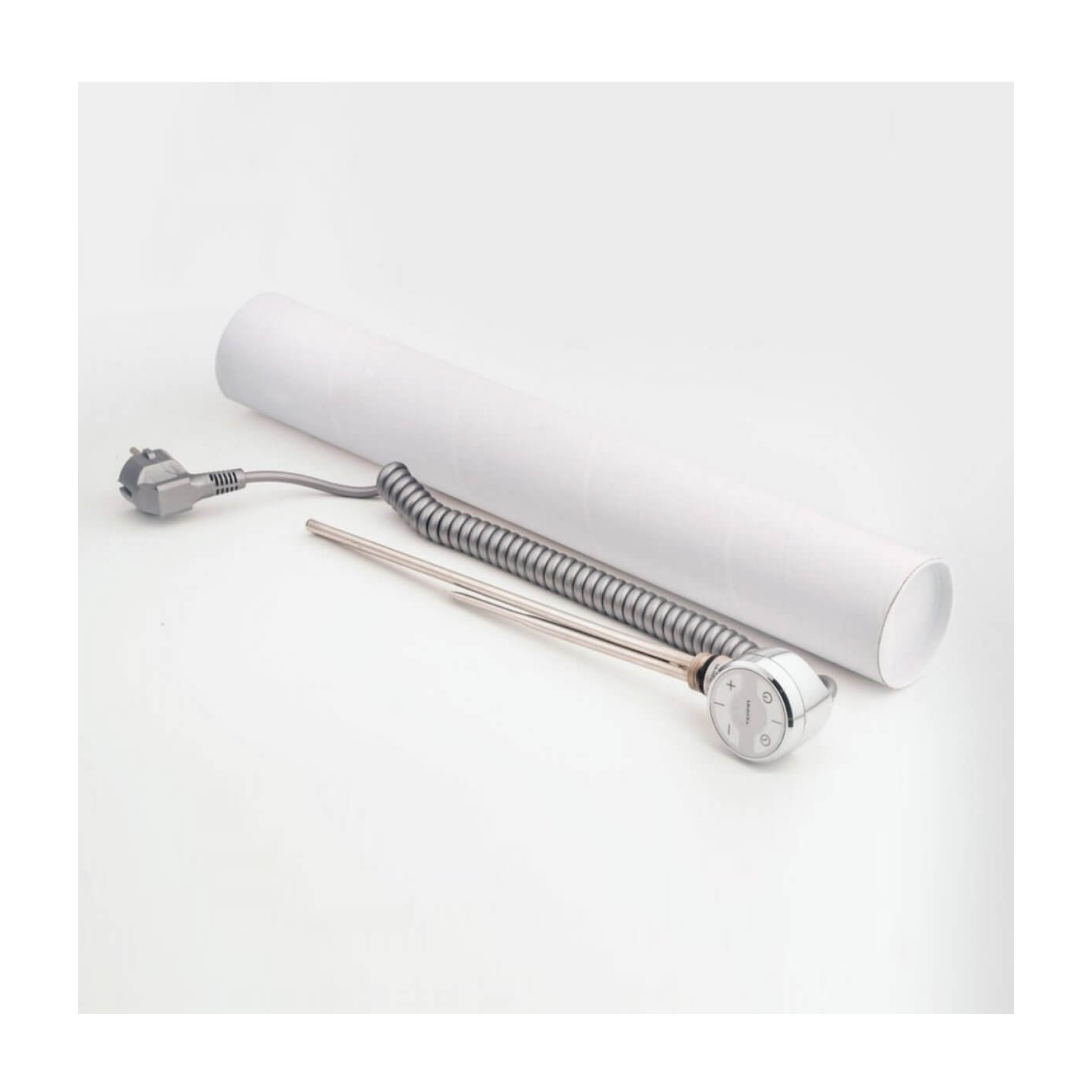 Grzałka Elektryczna Moa 300 W Chrom Kabel Spiralny Z Wtyczką WEMOA03TCROU Terma Grzałka Elektryczna Moa 300 W Chrom Kabel Spiralny Z Wtyczką WEMOA03TCROU Terma
