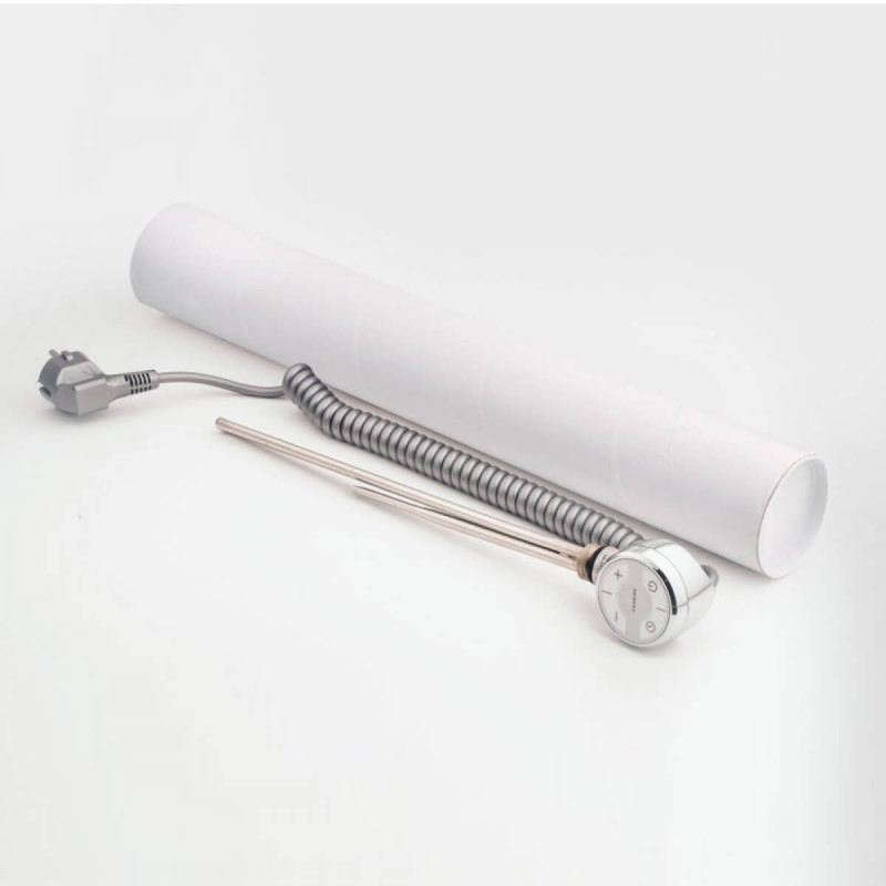 Grzałka Elektryczna Moa 300 W Chrom Kabel Spiralny Z Wtyczką WEMOA03TCROU Terma Grzałka Elektryczna Moa 300 W Chrom Kabel Spiralny Z Wtyczką WEMOA03TCROU Terma