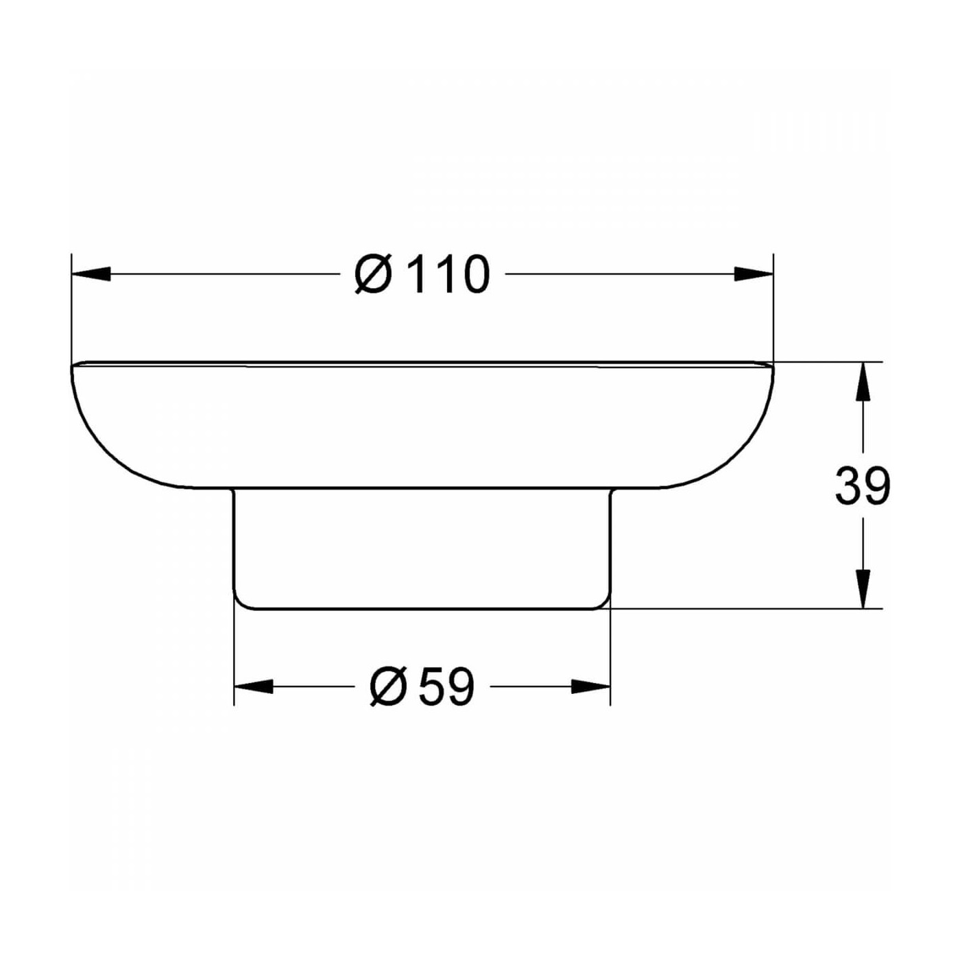 Mydelniczka Essentials 40368001 Grohe Mydelniczka Essentials 40368001 Grohe