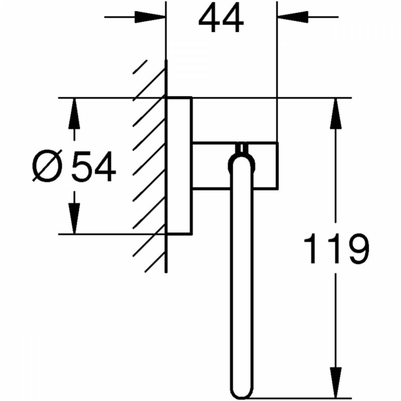 Uchwyt Na Papier Essentials 40689001 Grohe Uchwyt Na Papier Essentials 40689001 Grohe