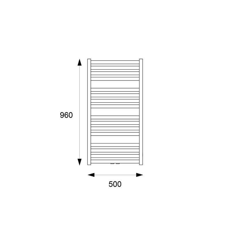 Grzejnik Łazienkowy Horos 96 Szary Metalik GREX.HO96.GR 960x500 Excellent Grzejnik Łazienkowy Horos 96 Szary Metalik GREX.HO96.GR 960x500 Excellent
