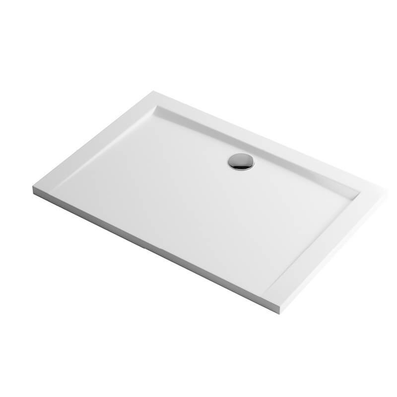 Brodzik Akryl Prostokątny Niski Forma BREX.FOR128WHN 80x120 Excellent Brodzik Akryl Prostokątny Niski Forma BREX.FOR128WHN 80x120 Excellent