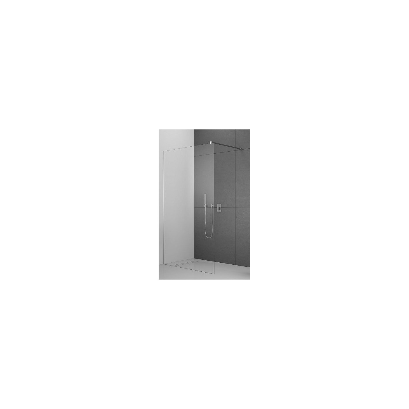 Ścianka Walk-In Modo II New 120 Chrom/Szkło Przejrzyste 389124-01-01 Radaway Ścianka Walk-In Modo II New 120 Chrom/Szkło Przejrzyste 389124-01-01 Radaway