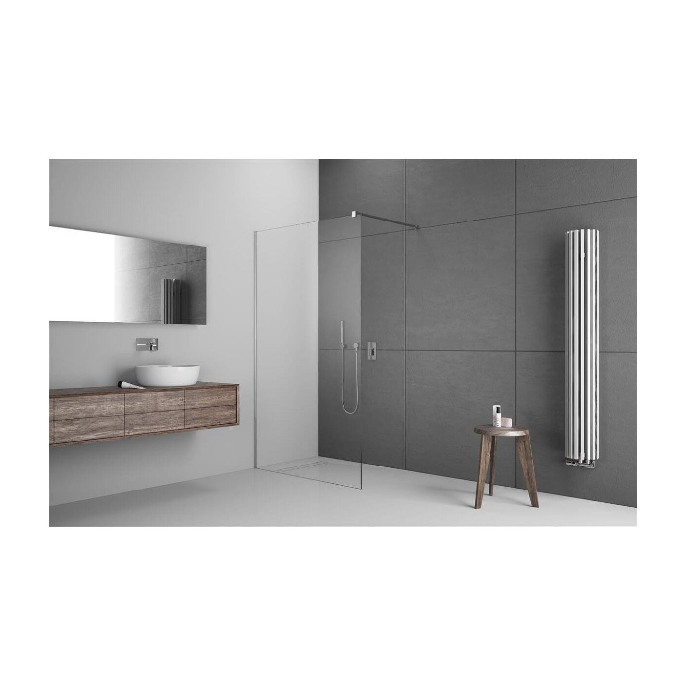 Ścianka Walk-In Modo II New 120 Chrom/Szkło Przejrzyste 389124-01-01 Radaway Ścianka Walk-In Modo II New 120 Chrom/Szkło Przejrzyste 389124-01-01 Radaway