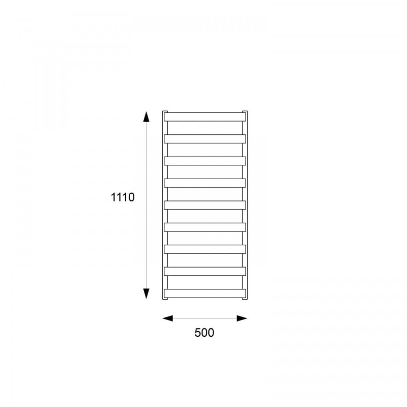 Grzejnik Meteor 111 GREX.ME111.GR Excellent Grzejnik Meteor 111 GREX.ME111.GR Excellent