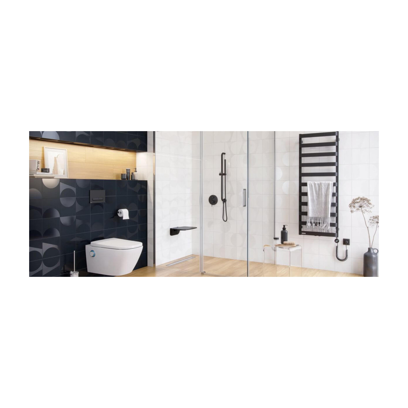 Grzejnik Meteor 137 GREX.ME137.BL Excellent Grzejnik Meteor 137 GREX.ME137.BL Excellent