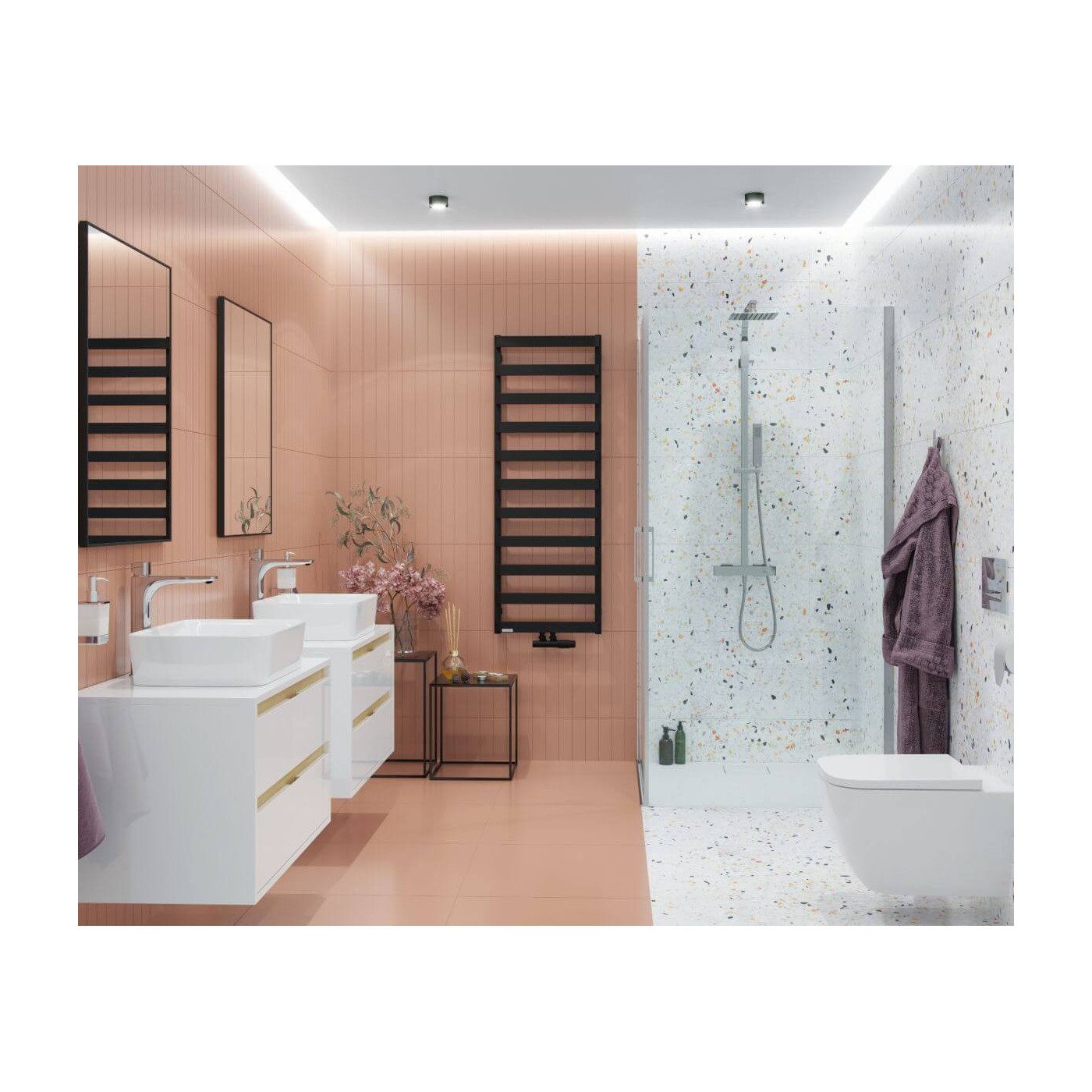 Grzejnik Meteor 137 GREX.ME137.BL Excellent Grzejnik Meteor 137 GREX.ME137.BL Excellent