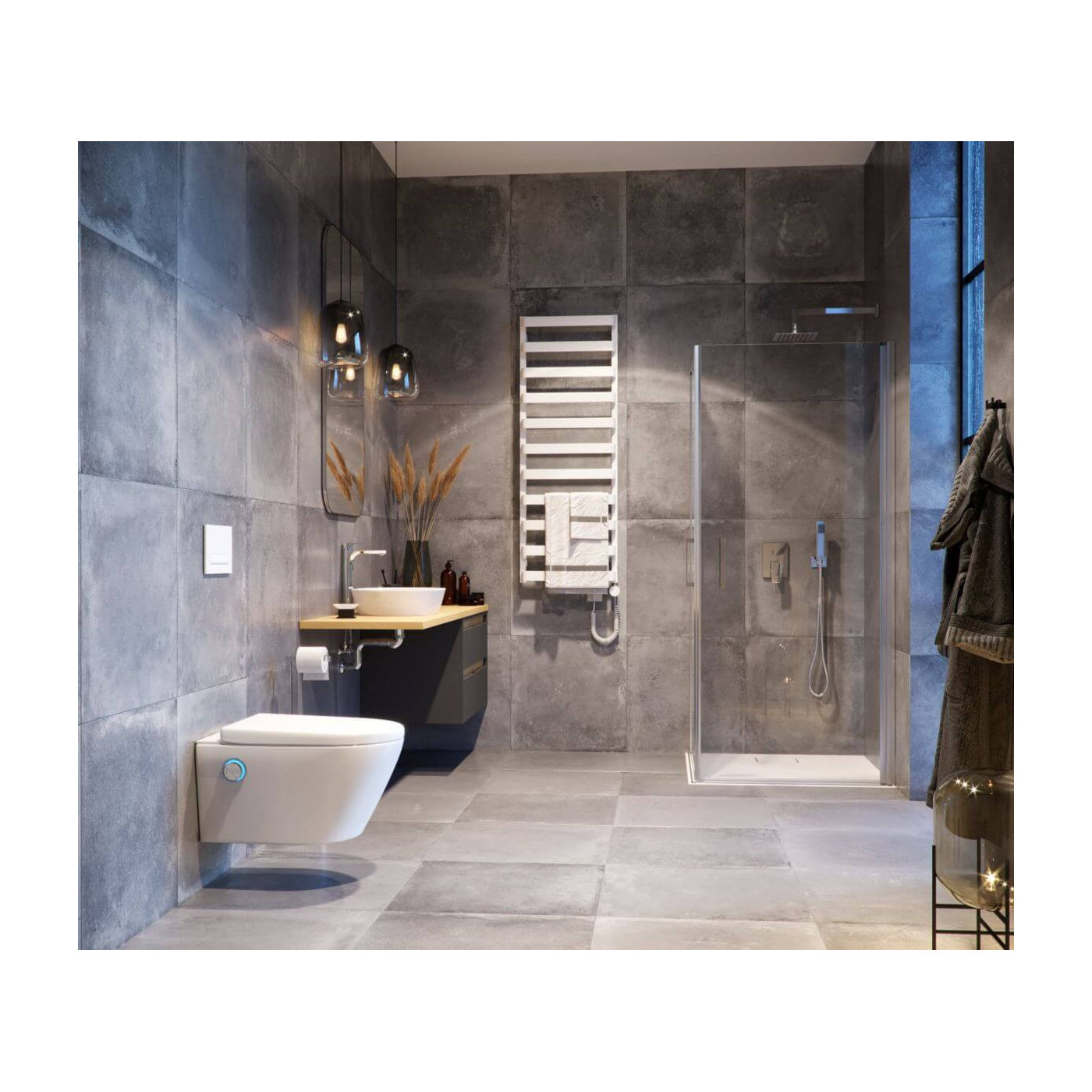 Grzejnik Meteor 137 GREX.ME137.WH Excellent Grzejnik Meteor 137 GREX.ME137.WH Excellent