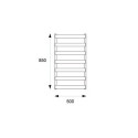 Grzejnik Meteor 85 GREX.ME85.GR Excellent Grzejnik Meteor 85 GREX.ME85.GR Excellent
