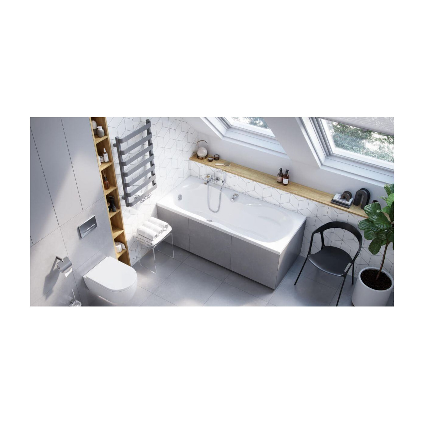 Grzejnik Meteor 85 GREX.ME85.GR Excellent Grzejnik Meteor 85 GREX.ME85.GR Excellent