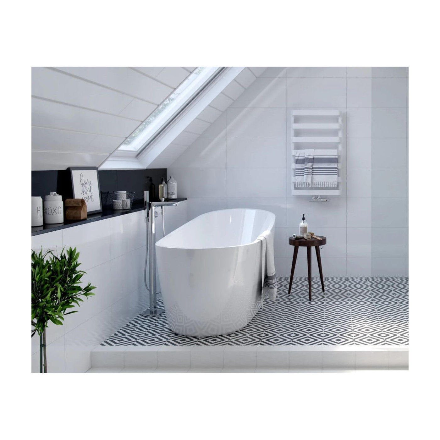 Grzejnik Meteor 85 GREX.ME85.WH Excellent Grzejnik Meteor 85 GREX.ME85.WH Excellent