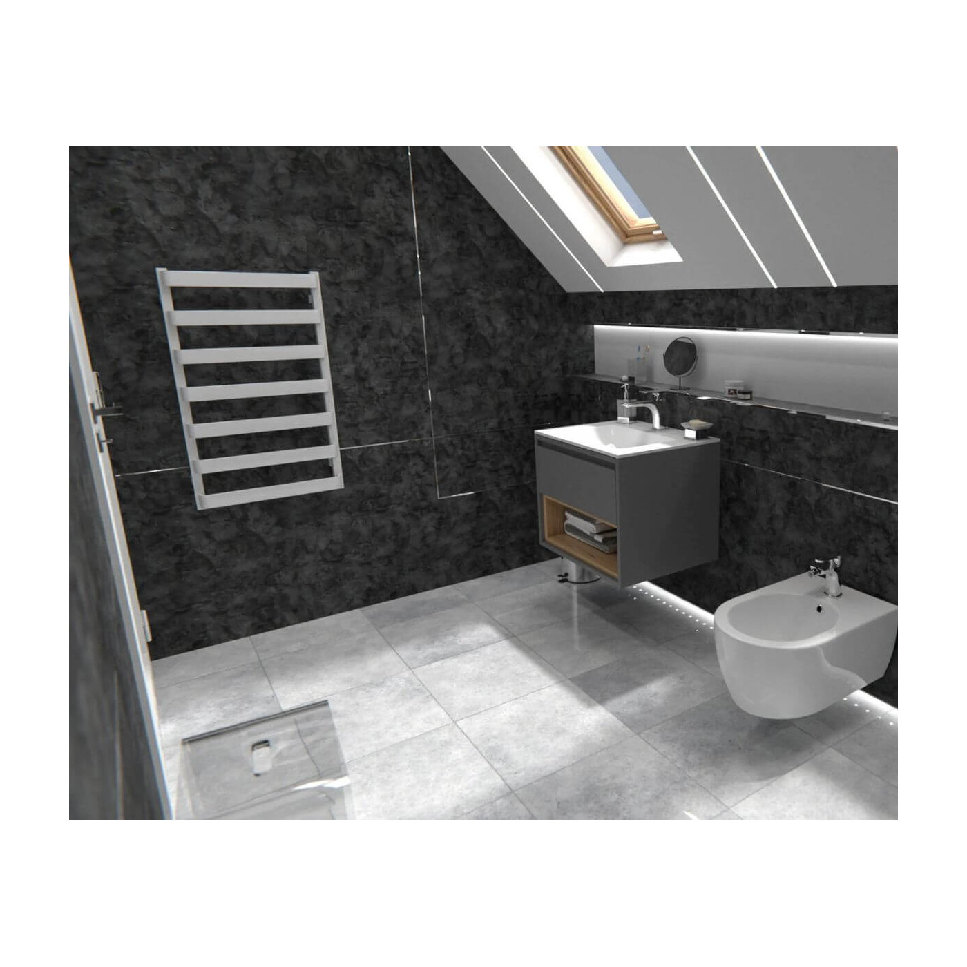 Grzejnik Meteor 85 GREX.ME85.WH Excellent Grzejnik Meteor 85 GREX.ME85.WH Excellent