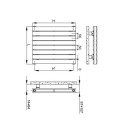 Grzejnik Pionowy Piano 2 Nero Satinato 344x1820 M84 Irsap Grzejnik Pionowy Piano 2 Nero Satinato 344x1820 M84 Irsap
