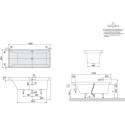 Wanna Prostokątna Squaro Biel Alpejska 180x80 UBQ180SQR2V-01 Villeroy&Boch Wanna Prostokątna Squaro Biel Alpejska 180x80 UBQ180SQR2V-01 Villeroy&Boch