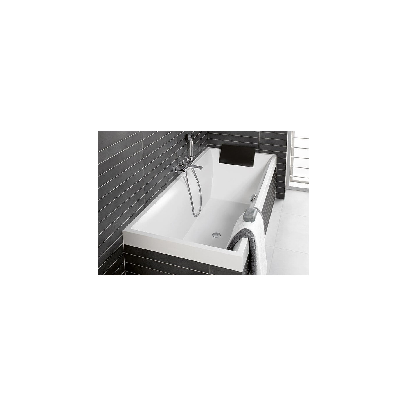 Wanna Prostokątna Squaro Biel Alpejska 180x80 UBQ180SQR2V-01 Villeroy&Boch Wanna Prostokątna Squaro Biel Alpejska 180x80 UBQ180SQR2V-01 Villeroy&Boch