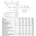 Wanna Do Zabudowy Cayono 150x70 cm 274700010001 Kaldewei Wanna Do Zabudowy Cayono 150x70 cm 274700010001 Kaldewei