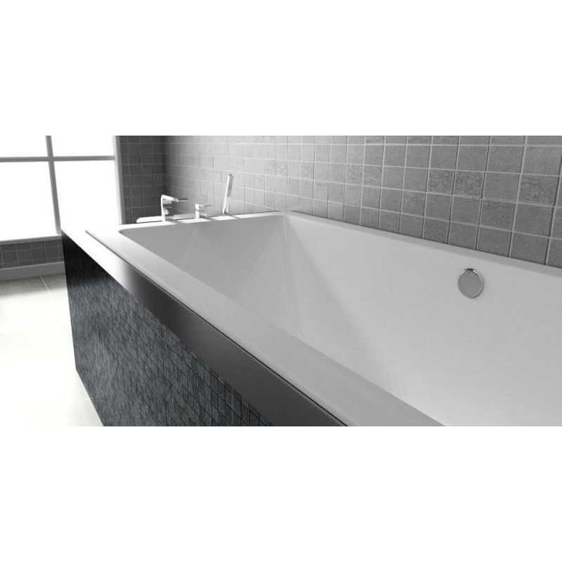 Wanna Prostokątna Do Zabudowy Lugo 180x80 Biały Połysk Riho Wanna Prostokątna Do Zabudowy Lugo 180x80 Biały Połysk Riho