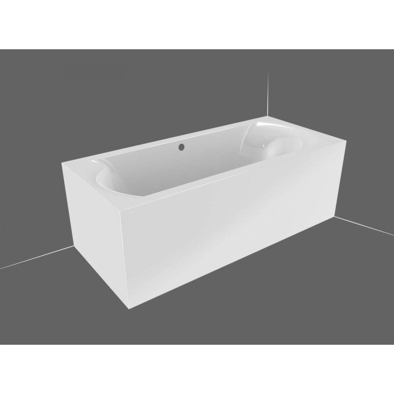 Wanna Linares Do Zabudowy 180x80 Biały Połysk Riho Wanna Linares Do Zabudowy 180x80 Biały Połysk Riho