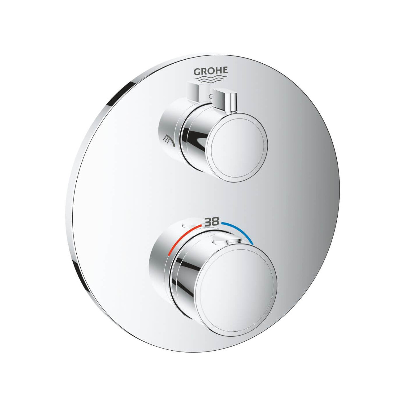 Bateria Prysznicowa Grohtherm Termostatyczna 24076000 Grohe Bateria Prysznicowa Grohtherm Termostatyczna 24076000 Grohe